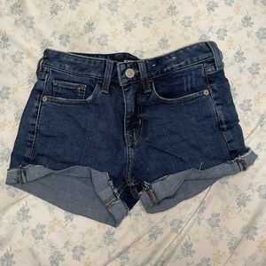 Express Shortie Relaxed Low Rise Shorts